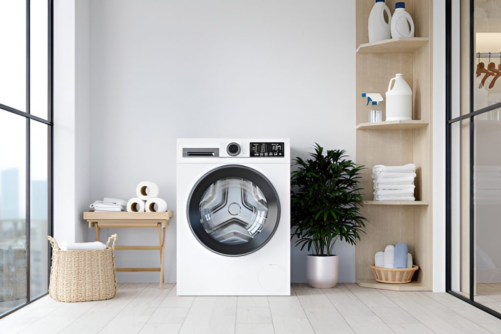modern laundry room