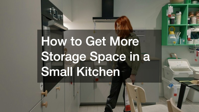 How to Get More Storage Space in a Small Kitchen